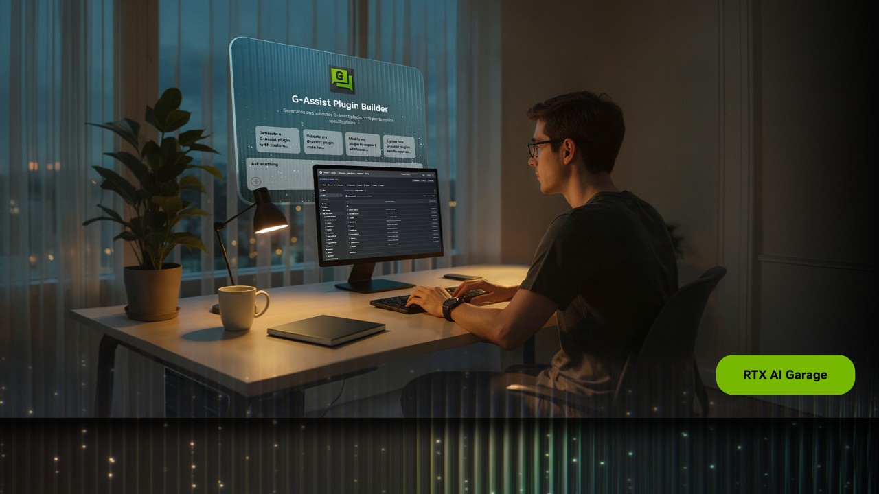 Plug and Play: crea un progetto G-Assist Plug-in Hackathon